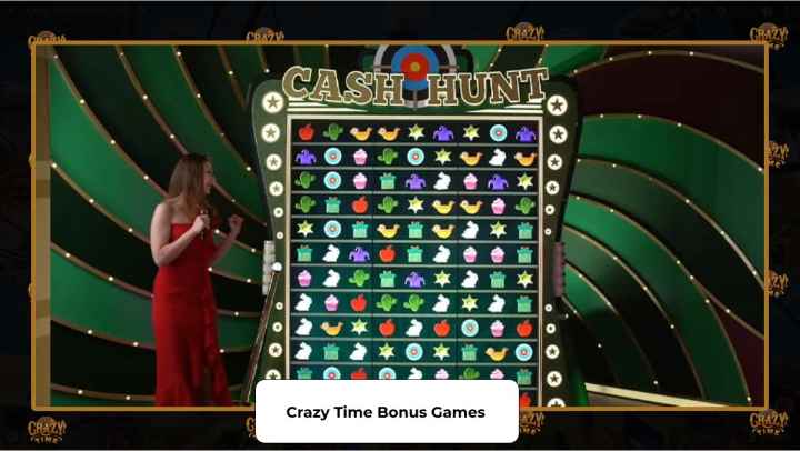 Crazy Time bonus games