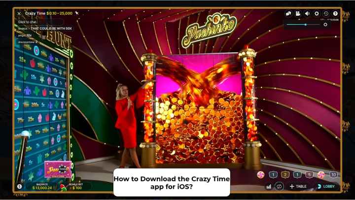 How to download the Crazy Time app for iOS